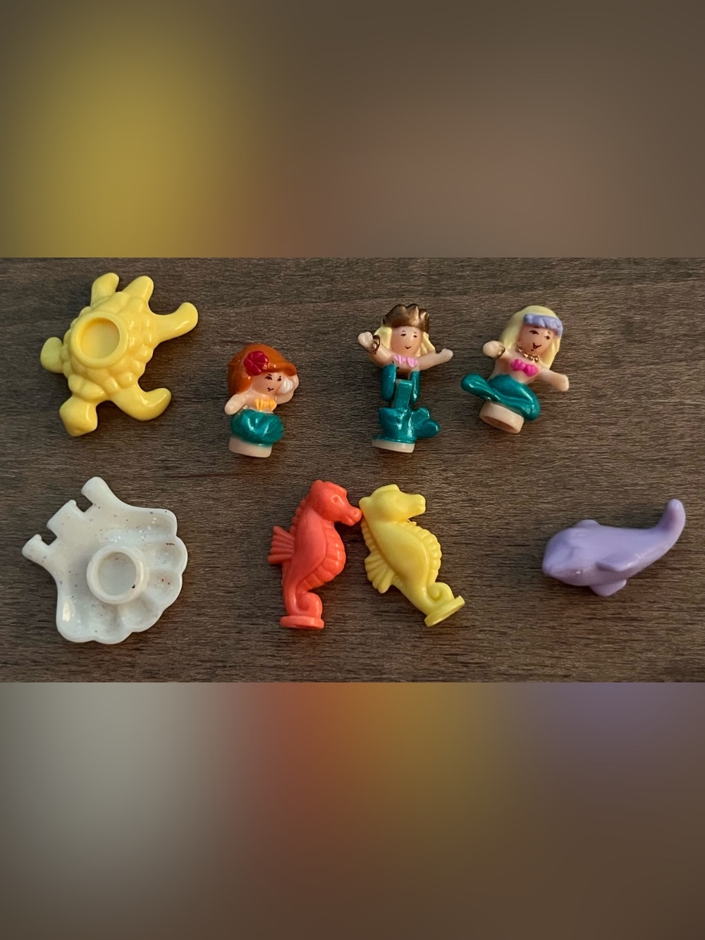 1995 Bluebird Polly Pocket Sparkling Mermaid Adventure –Complete, Lights Working - Picture 2 of 3